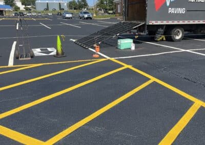 CRE Shopping Center – Seal coat / Line Stripe