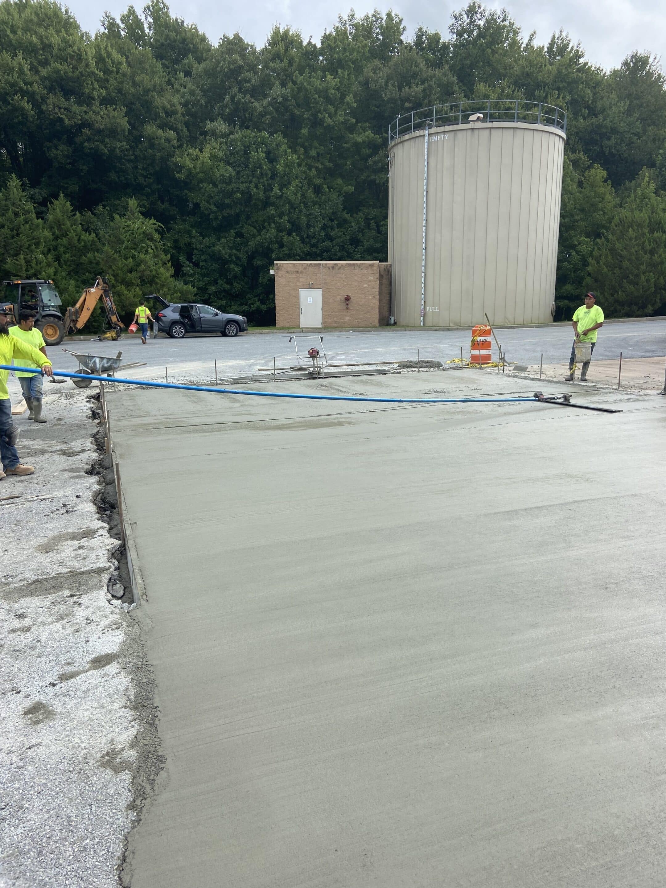 Home Depot Concrete Project Delaware Valley Paving