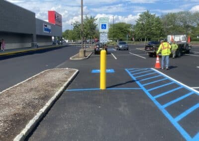 Burlington Coat – ADA Bollard Install